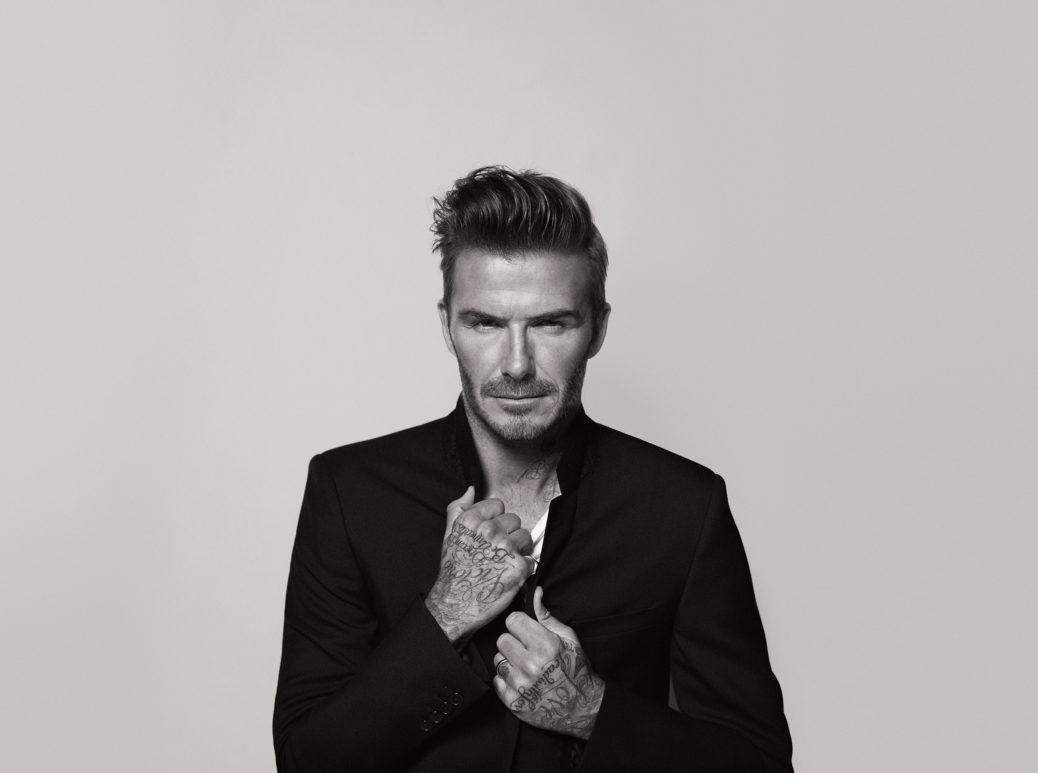 david beckham skincare