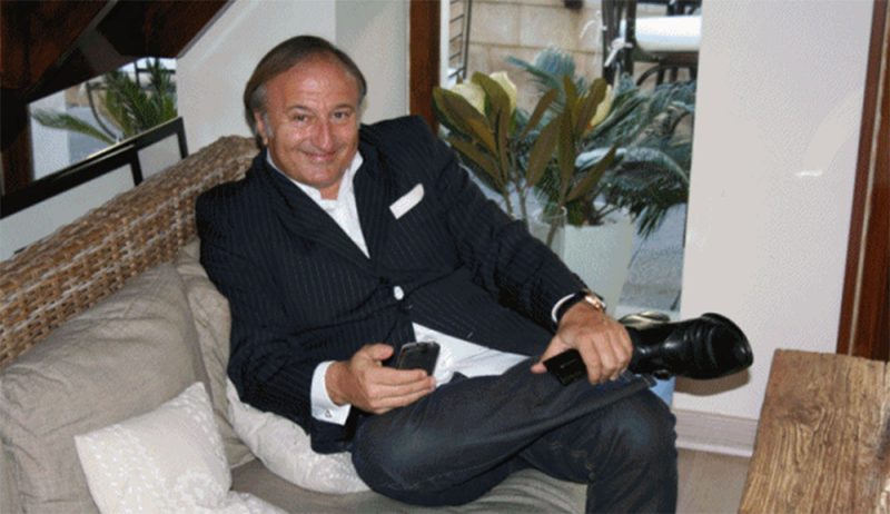 Michel Forgues Lacroix. Owner of RELAIS GROUPE. Paris, FRANCE