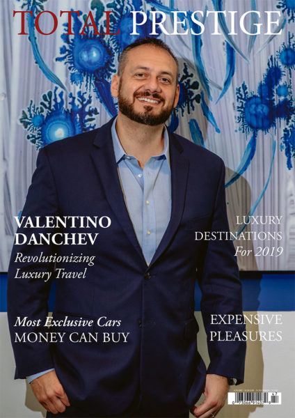 TOTALPRESTIGE MAGAZINE - On cover Valentino Danchev