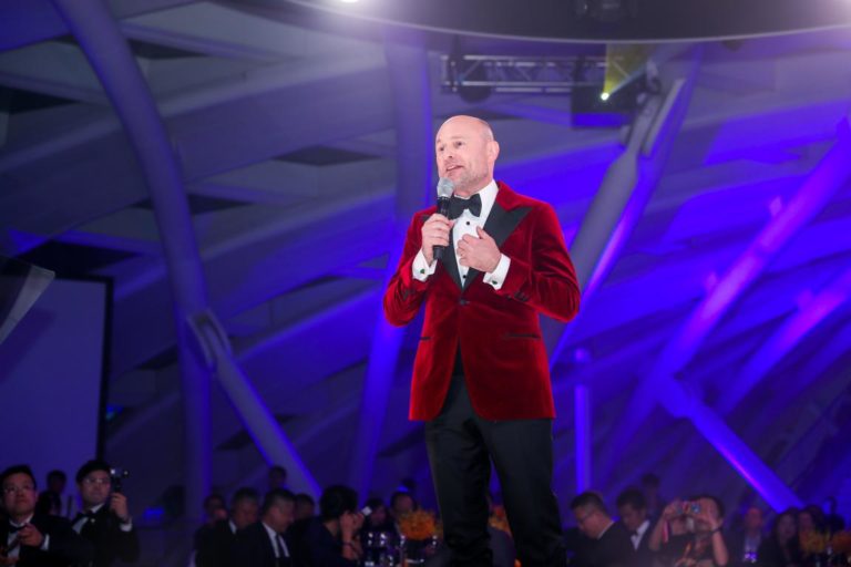 Breitling marks its entry into China with a dazzling red