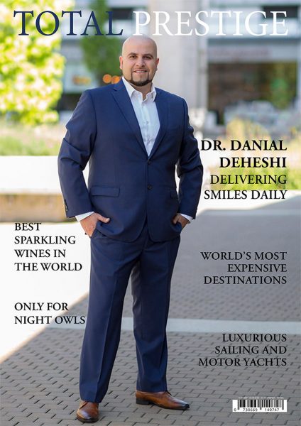 TOTALPRESTIGE MAGAZINE - On cover Dr. Danial Deheshi