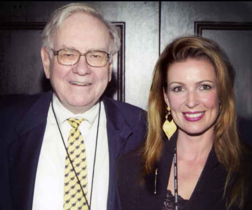Warren Buffett and Luxury Guru, Lorre White at his country club