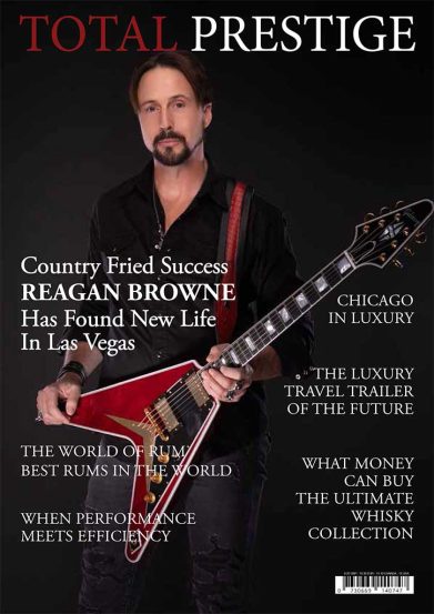 TOTALPRESTIGE MAGAZINE - On cover Reagan Browne