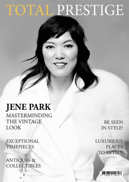 TOTALPRESTIGE MAGAZINE - On cover Jene Park