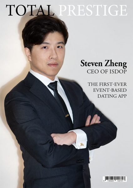 TOTALPRESTIGE MAGAZINE - On cover Steven Zheng