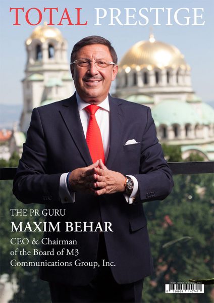 TOTALPRESTIGE MAGAZINE - On cover Maxim Behar