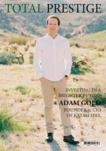 TOTALPRESTIGE MAGAZINE - On cover Adam Gold