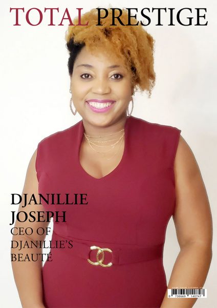 TOTALPRESTIGE MAGAZINE - On cover Djanillie Joseph