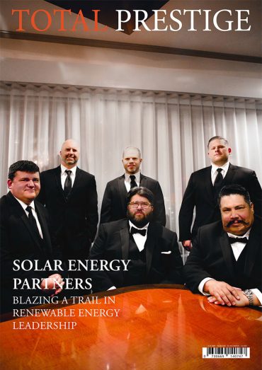 TOTALPRESTIGE MAGAZINE - On cover Solar Energy Partners