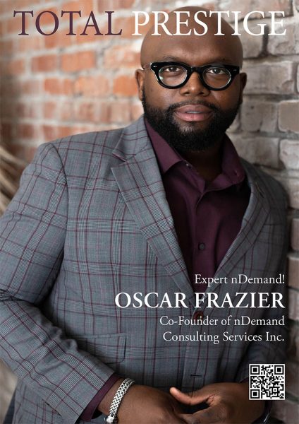TOTALPRESTIGE MAGAZINE - On cover Oscar Frazier