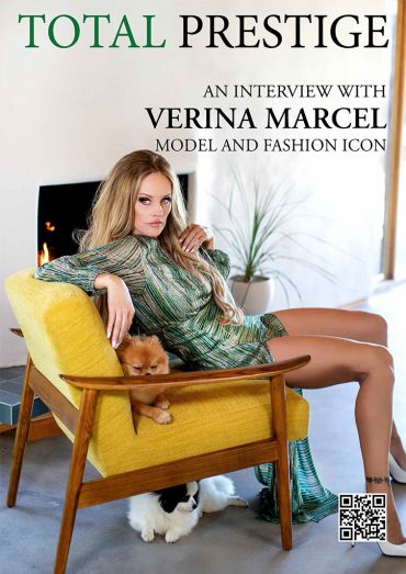 TOTALPRESTIGE MAGAZINE - On cover Verina Marcel