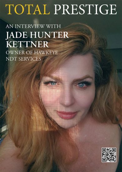 TOTALPRESTIGE MAGAZINE - On cover Jade Hunter Kettner