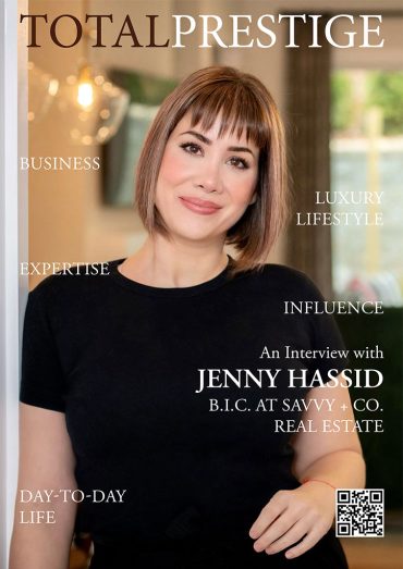 TOTALPRESTIGE MAGAZINE - On cover Jenny Hassid
