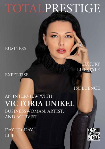 TOTALPRESTIGE MAGAZINE - On cover Victoria Unikel