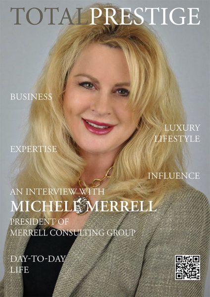 TOTALPRESTIGE MAGAZINE - On cover Michele Merrell