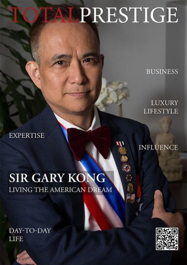 TOTALPRESTIGE MAGAZINE - On cover Sir Gary Kong