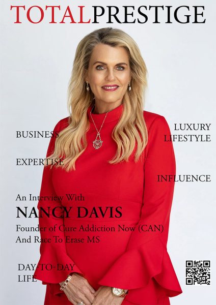 TOTALPRESTIGE MAGAZINE - On cover Nancy Davis