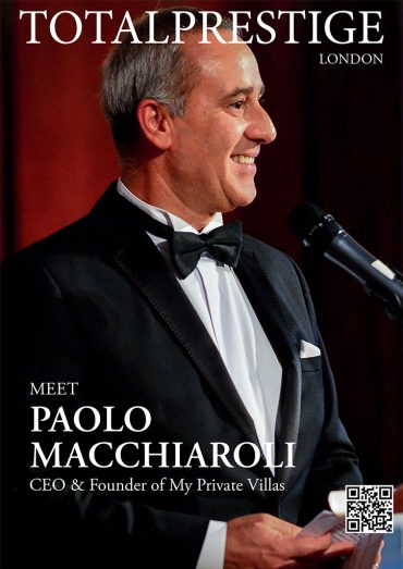 TOTALPRESTIGE MAGAZINE LONDON - On cover Paolo Macchiaroli