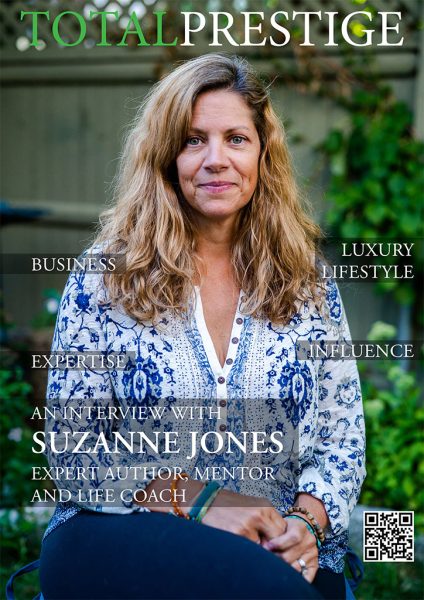 TOTALPRESTIGE MAGAZINE - On cover Suzanne Jones