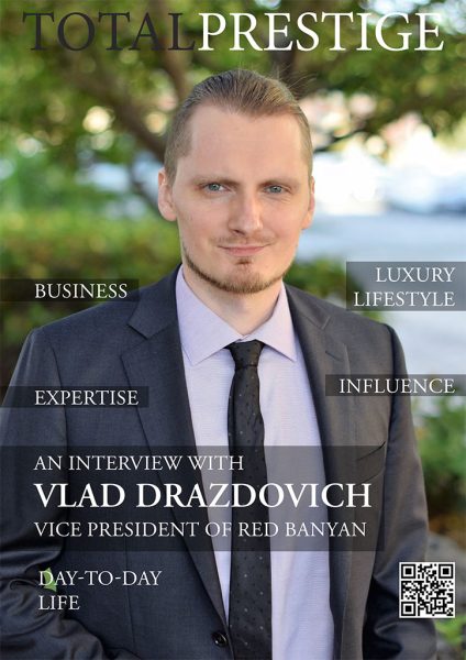 TOTALPRESTIGE MAGAZINE - On cover Vlad Drazdovich