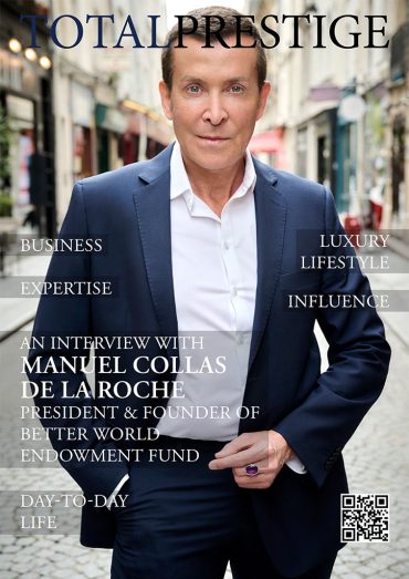 TOTALPRESTIGE MAGAZINE - On cover Manuel Collas de La Roche