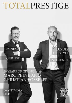 TOTALPRESTIGE MAGAZINE - On cover Marc Peine and Christian Vosseler